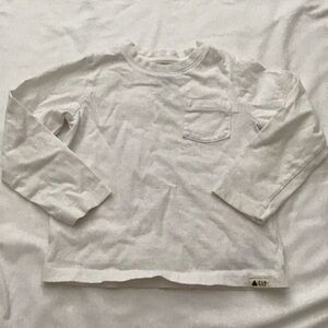 GAP Longsleeve White Shirt with Pocket